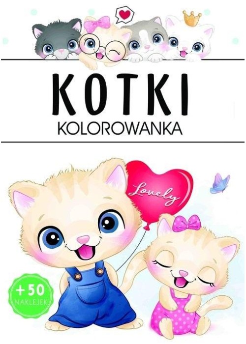 Kotki kolorowanka