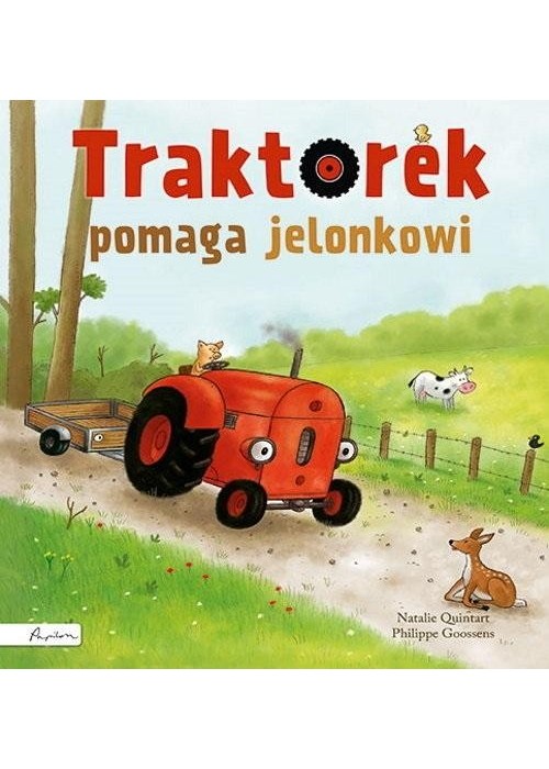 Traktorek pomaga jelonkowi