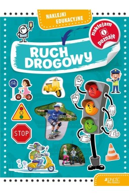 Ruch drogowy. Naklejki edukacyjne