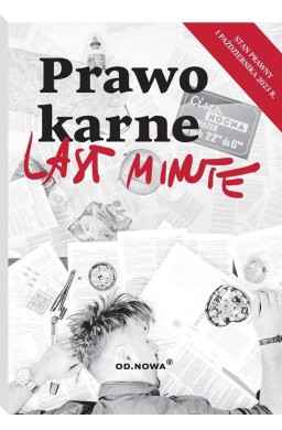 Last Minute Prawo karne