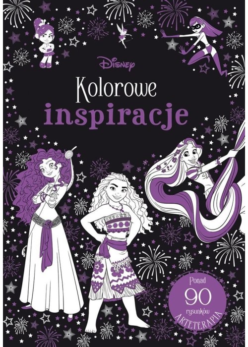 Arteterapia. Kolorowe inspiracje. Disney