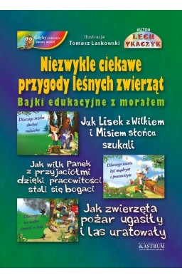 Niezwykłe ciekawe przygody leśnych zwierząt BR