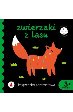 Książeczka kontrastowa. Zwierzaki z lasu