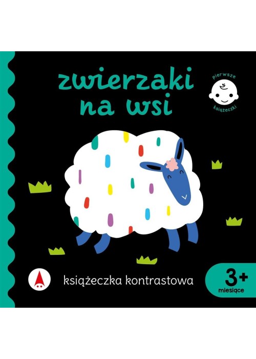 Książeczka kontrastowa. Zwierzaki na wsi