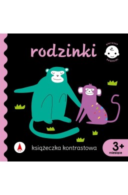 Książeczka kontrastowa. Rodzinki