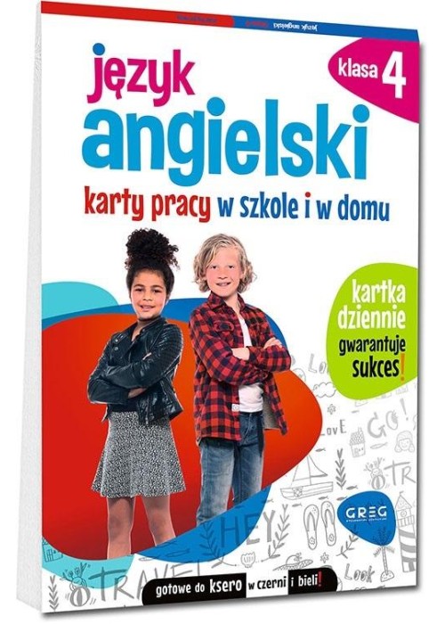 Język angielski Karty pracy w szkole i w domu SP 4