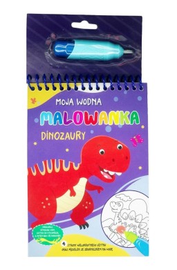 Moja wodna malowanka. Dinozaury