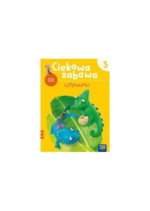 Ciekawa zabawa 4-latki Karty pracy cz.3 2021 NE