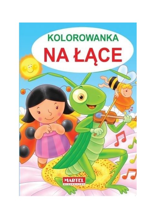 Kolorowanka - Na łące