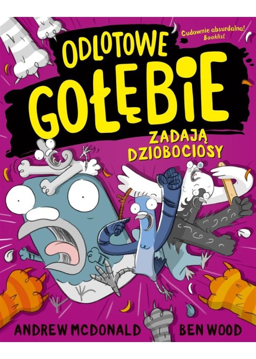 Odlotowe gołębie zadają dziobociosy