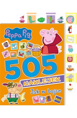Świnka Peppa. 505 naklejek cz.3 Jak w bajce