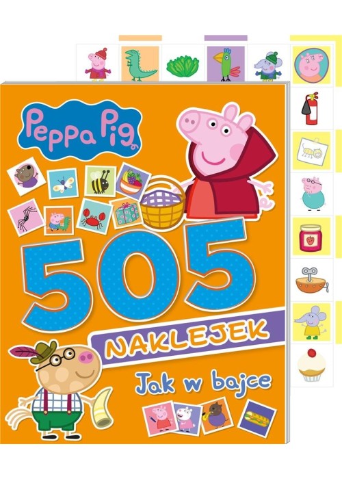 Świnka Peppa. 505 naklejek cz.3 Jak w bajce