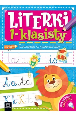 Literki 1-klasisty. Ćwiczenia w pisaniu liter