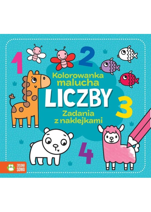 Kolorowanka malucha. Liczby