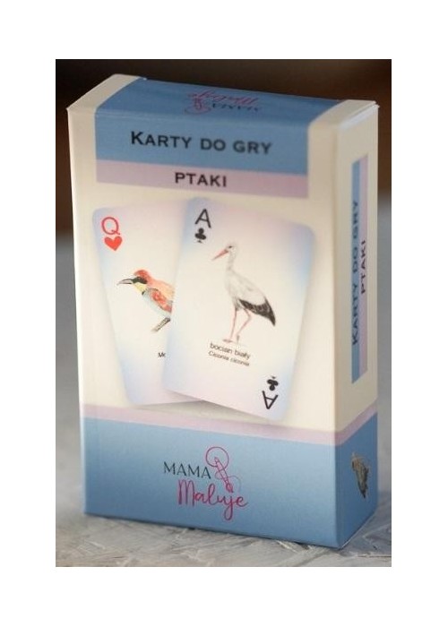 Karty do gry - ptaki