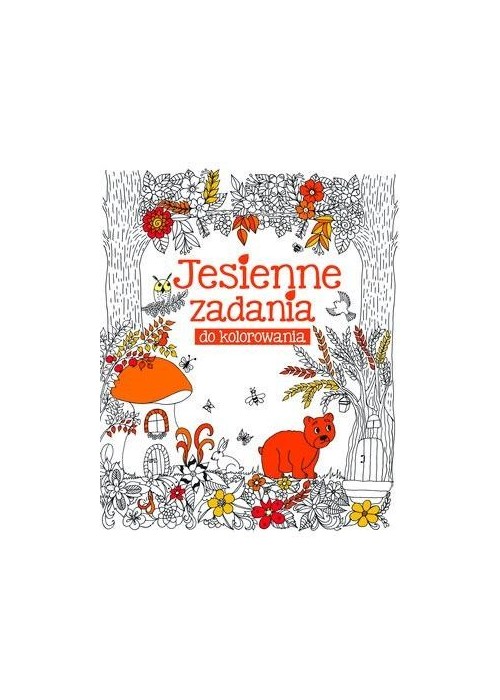 Jesienne zadania do kolorowania
