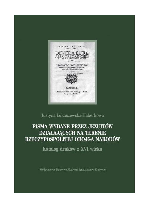 Pisma wydane przez jezuitów działających na...