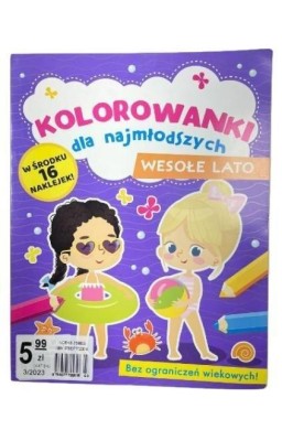 Kolorowanki dla najmłodszych. Wesołe lato