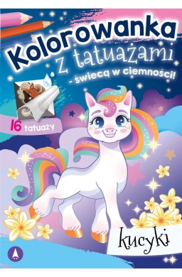 Kolorowanka z tatuażami. Kucyki