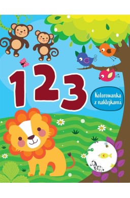 123. Kolorowanka z naklejkami