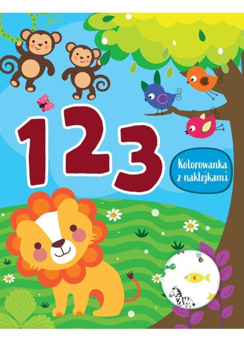 123. Kolorowanka z naklejkami
