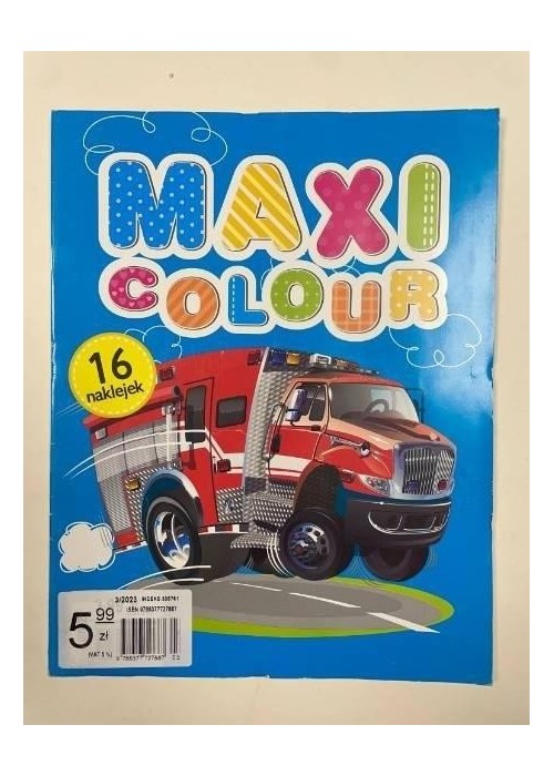 Maxi Colour. Pojazdy