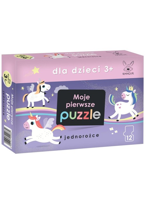 Moje pierwsze Puzzle. Jednorożce