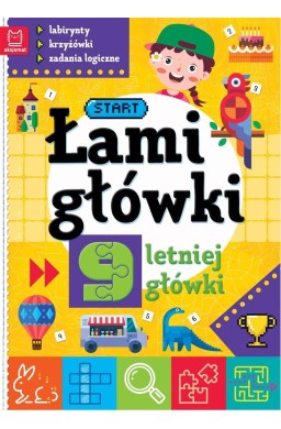 Łamigłówki 9-letniej główki. Labirynty.. w.2