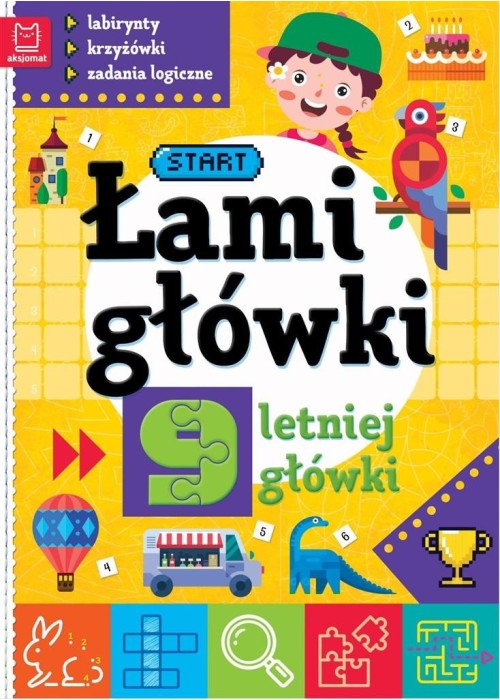 Łamigłówki 9-letniej główki. Labirynty.. w.2