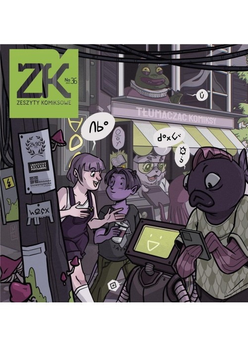 Zeszyty Komiksowe 36 Tłumacząc komiksy