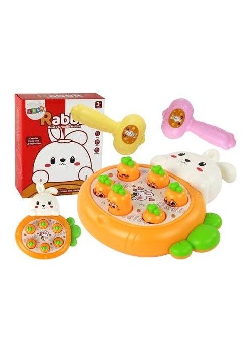 Królik do zbijania marchewki Whac-A-Mole