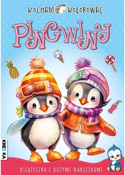 Kocham kolorować Pingwiny Kocham kolorować Pingwiny