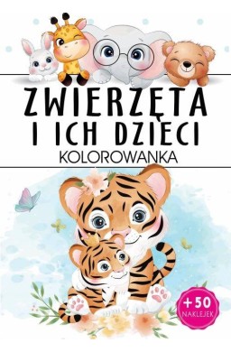 Zwierzęta i ich dzieci. Kolorowanka