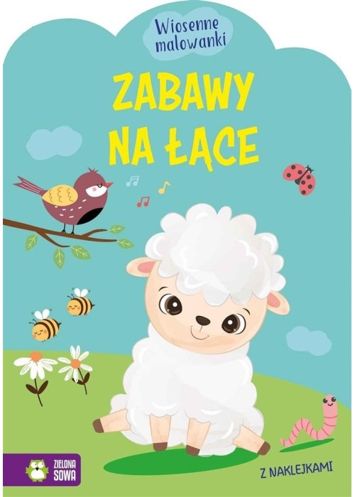 Wiosenne malowanki. Zabawy na łące