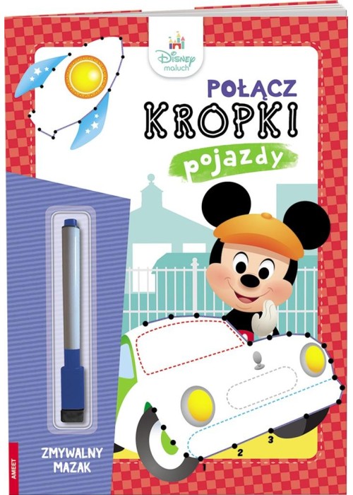 Disney Maluch. Połącz kropki. Pojazdy