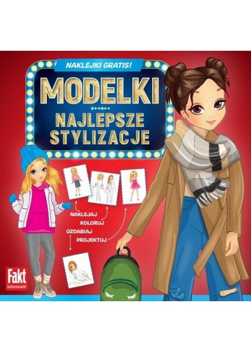 Fakt kolorowanki. Modelki. Najlepsze stylizacje