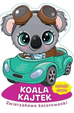 Zwierzakowe kolorowanki. Koala Kajtek