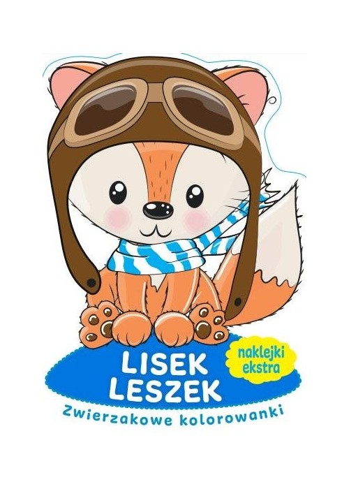 Zwierzakowe kolorowanki. Lisek Leszek