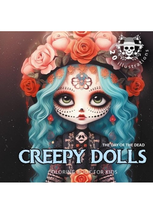 Kolorowanka 160x160 Creepy dolls Upiorne laleczki