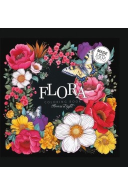 Kolorowanka 160x160 Flora Kwiaty