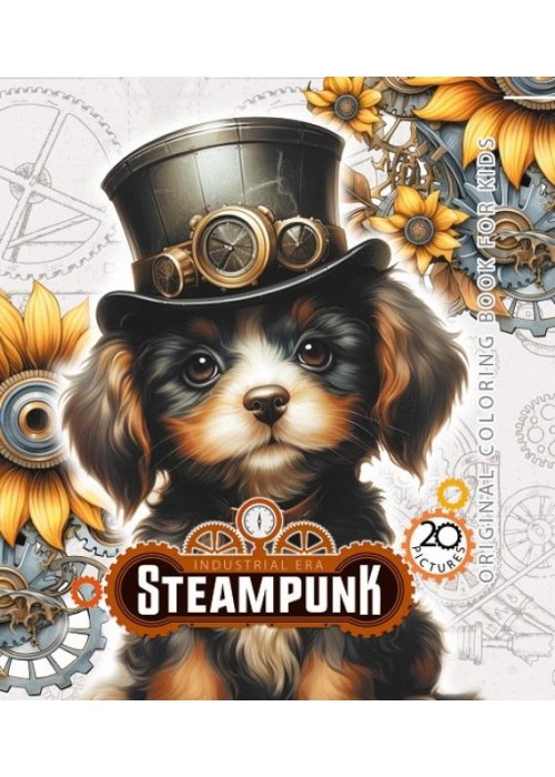 Kolorowanka 160x160 Steampunk Pies