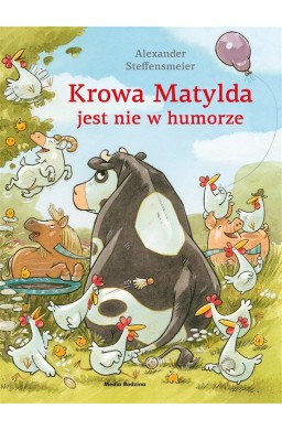 Krowa Matylda jest nie w humorze