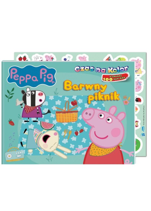 Peppa Pig. Czas na kolor. Barwny piknik