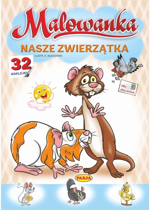 Malowanka - Nasze zwierzątka