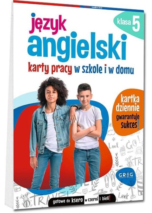 Język angielski Karty pracy w szkole i w domu SP 5