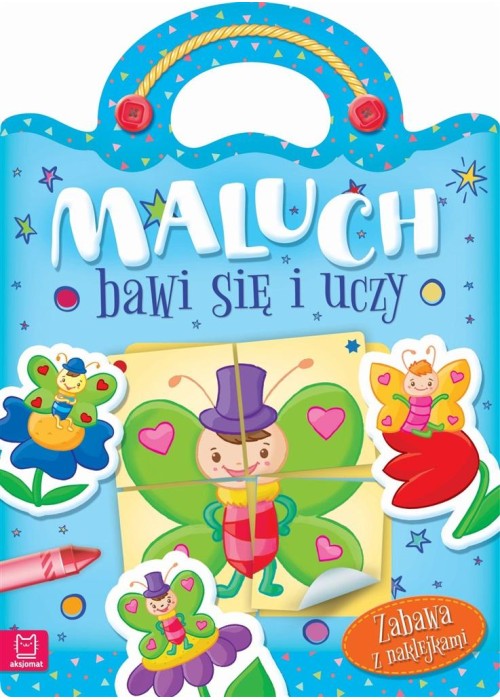 Maluch bawi się i uczy. Zabawa z naklejkami Maluch bawi się i uczy. Zabawa z naklejkami