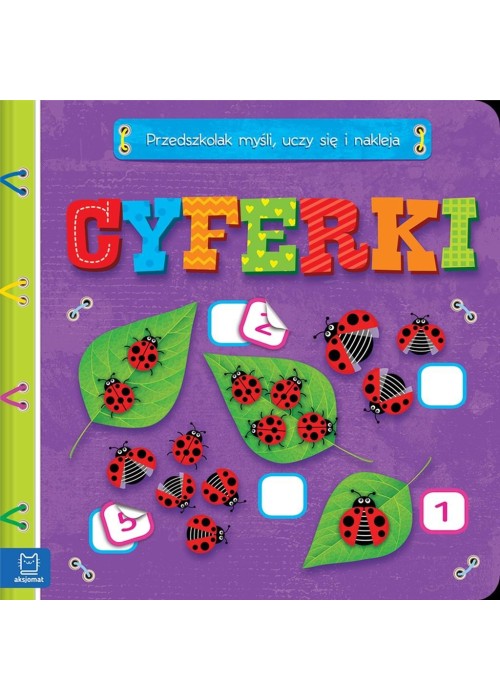 Cyferki. Przedszkolak myśli, uczy się i nakleja