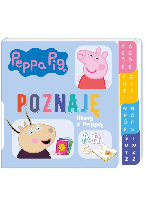 Świnka Peppa. Poznaję... cz.8 Litery