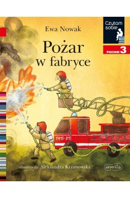 Pożar w fabryce. Czytam sobie. Poziom 3