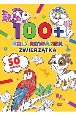 100+ Kolorowanek. Zwierzątka